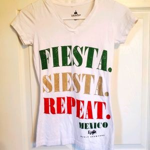 Disney EPCOT Fiesta Siesta Repeat T-shirt